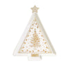 Tálca Porcelán karácsonyi fenyőfa alakú tálca Christmas Lights