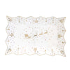 Tálca Porcelán karácsonyi tálca 35x23 cm Christmas Lights