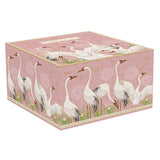 Bögre, csésze Porcelán nagy teás csésze aljjal díszdobozban Dancing Herons