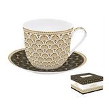 Bögre, csésze Porcelán reggeliző csésze aljjal Atmosphere Egyptology