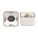 Tálka Porcelán tálka KitchenBasics