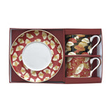 Bögre, csésze Porcelán teás csésze aljjal 2 személyes Coffee Mania Kimono
