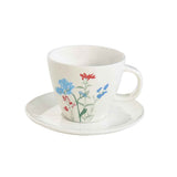 Tányér, étkészlet Porcelán teás csésze Mille fleurs Blue