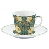 Bögre, csésze Porcelán teás csésze William Morris Black