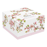 Bögre, csésze Porcelán teáscsésze akácfa aljjal - Sakura