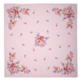 Asztalterítő Rózsa virágos pamut asztalterítő 100x100 cm Dotty Rose