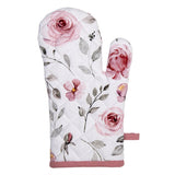 Edényfogó kesztyű Rózsa virágos pamut edényfogó kesztyű Rustic Rose