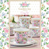Bögre, csésze Rózsás porcelán bögre díszdobozban Garden Joy