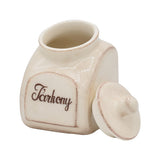 Fűszertartó Rusztikus kerámia fűszertartó - Romantik Natúr - kicsi