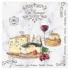 Szalvéta Sajtmintás papírszalvéta Les Fromages