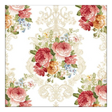 Szalvéta Sara Cream papírszalvéta 33x33 cm 20 db-os