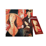 Szemüvegtörlő kendő Szemüvegtörlő kendő Modigliani: Jeanne Hebuterne kalapban/Mario Varvogli mintával
