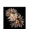 Szalvéta Szilveszteri szalvéta Golden Firework 25x25 cm