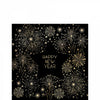 Szalvéta Szilveszteri szalvéta Golden New Year 25x25 cm