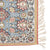  Pamut szőnyeg 70x120 cm kék piros mintás