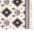 Szőnyeg Pamut szőnyeg 70x120 cm fehér kék mintás