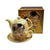 Teáskanna Klimt porcelán teáskanna csészével Életfa