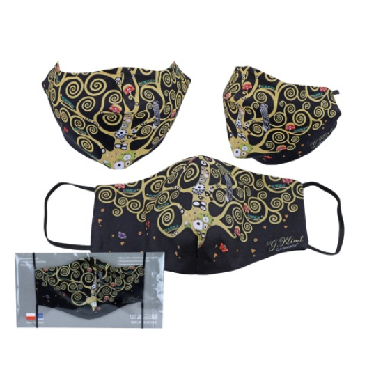 Szájmaszk Textil szájmaszk - Klimt: Életfa