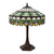 Asztali lámpa Tiffany asztali lámpa zöld ólomüveg Ø 41*57 CM