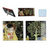 Tányéralátét, poháralátét Üveg poháralátét Klimt Életfa A Csók