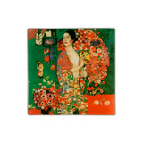 Tányér, étkészlet Üvegtányér Klimt:A táncos