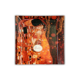 Tányér, étkészlet Üvegtányér Klimt:The Kiss