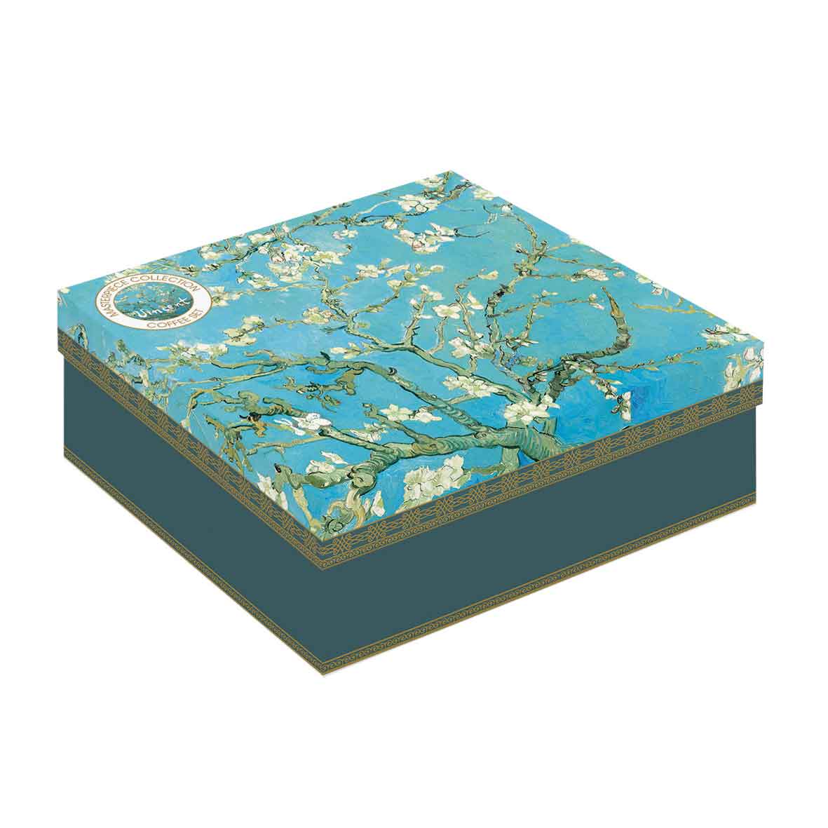 Bögre, csésze Vincent Van Gogh Porcelán eszpresszó csésze 2 személyes Mandulavirágzás