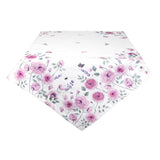 Asztalterítő Vintage Nyári asztalterítő rózsaszín rózsa 150*250 cm