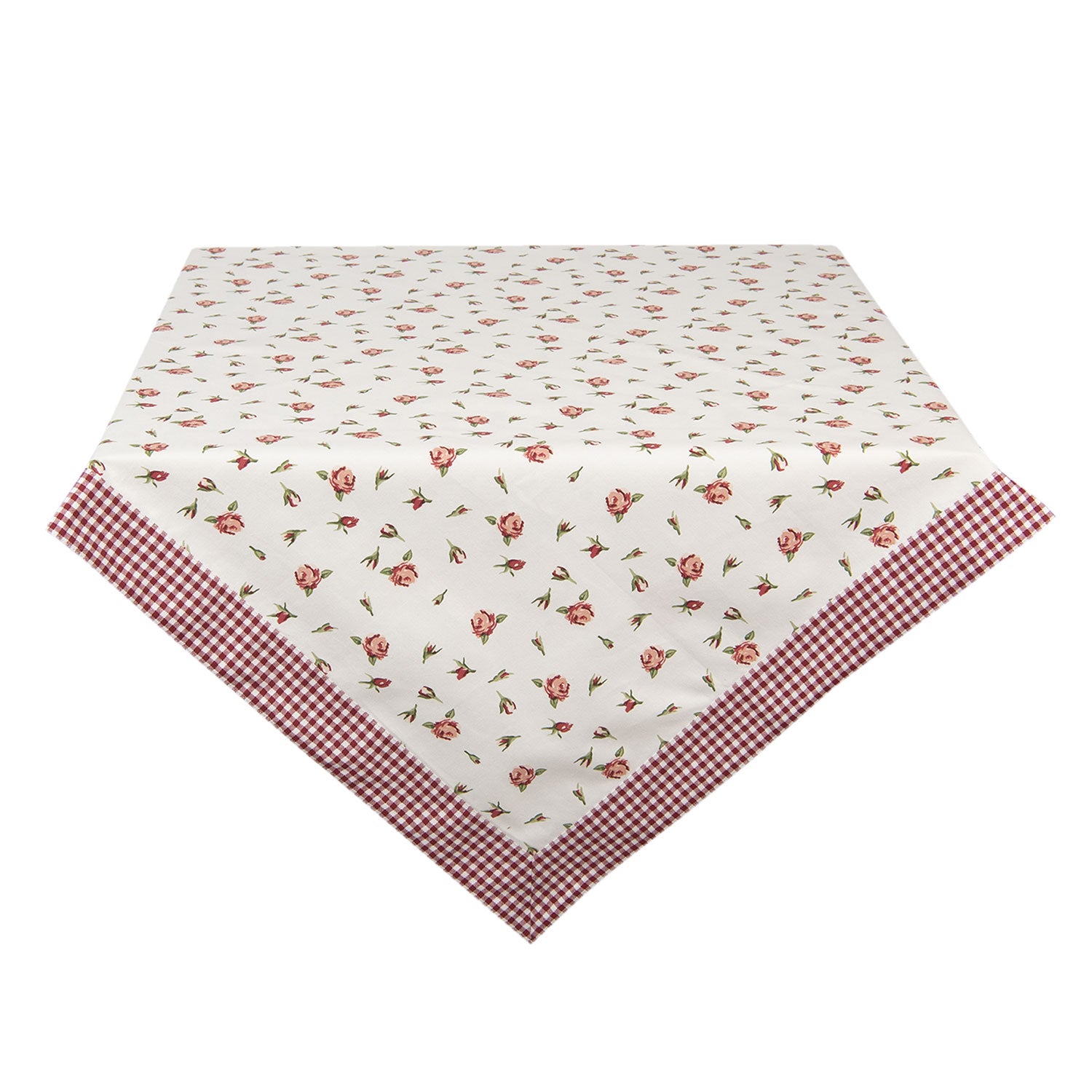 Asztalterítő Vintage rózsás asztalterítő pamut Romantic Roses