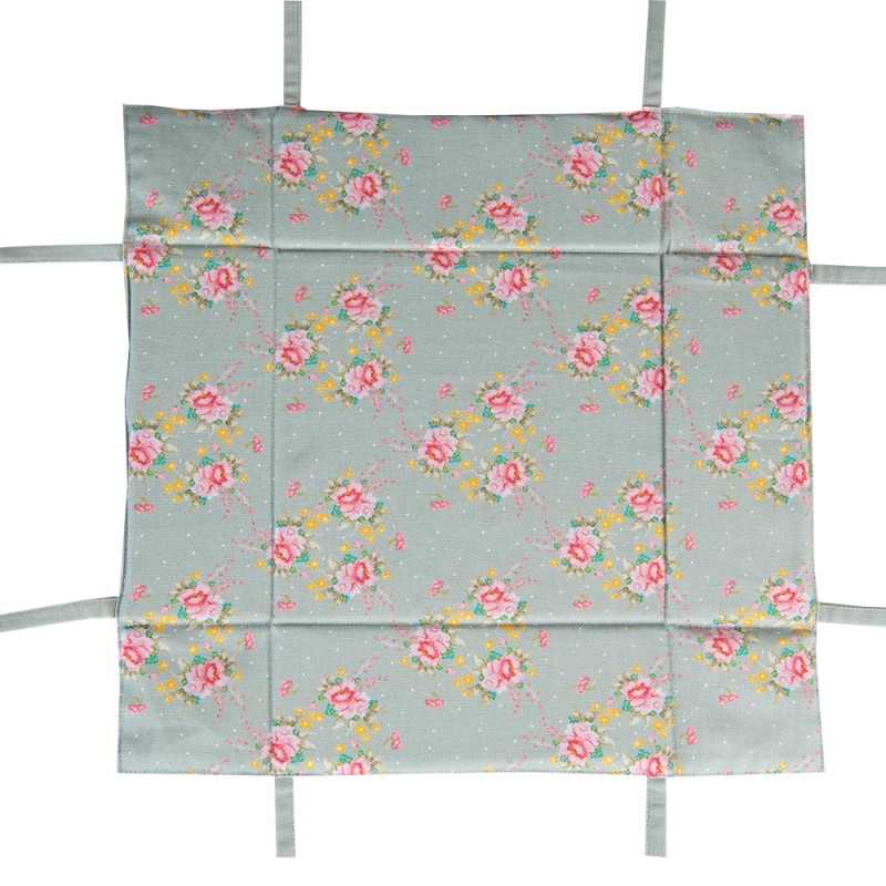 Kenyérkosár Vintage rózsás madárkás pamut kenyérkosár Cheerful Roses