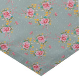  Vintage rózsás pamut asztalterítő 150x150 cm Cheerful Roses