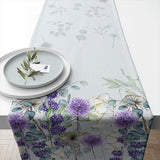 Asztali futó Virágos pamut asztali futó 40x150 cm Lunaria Green